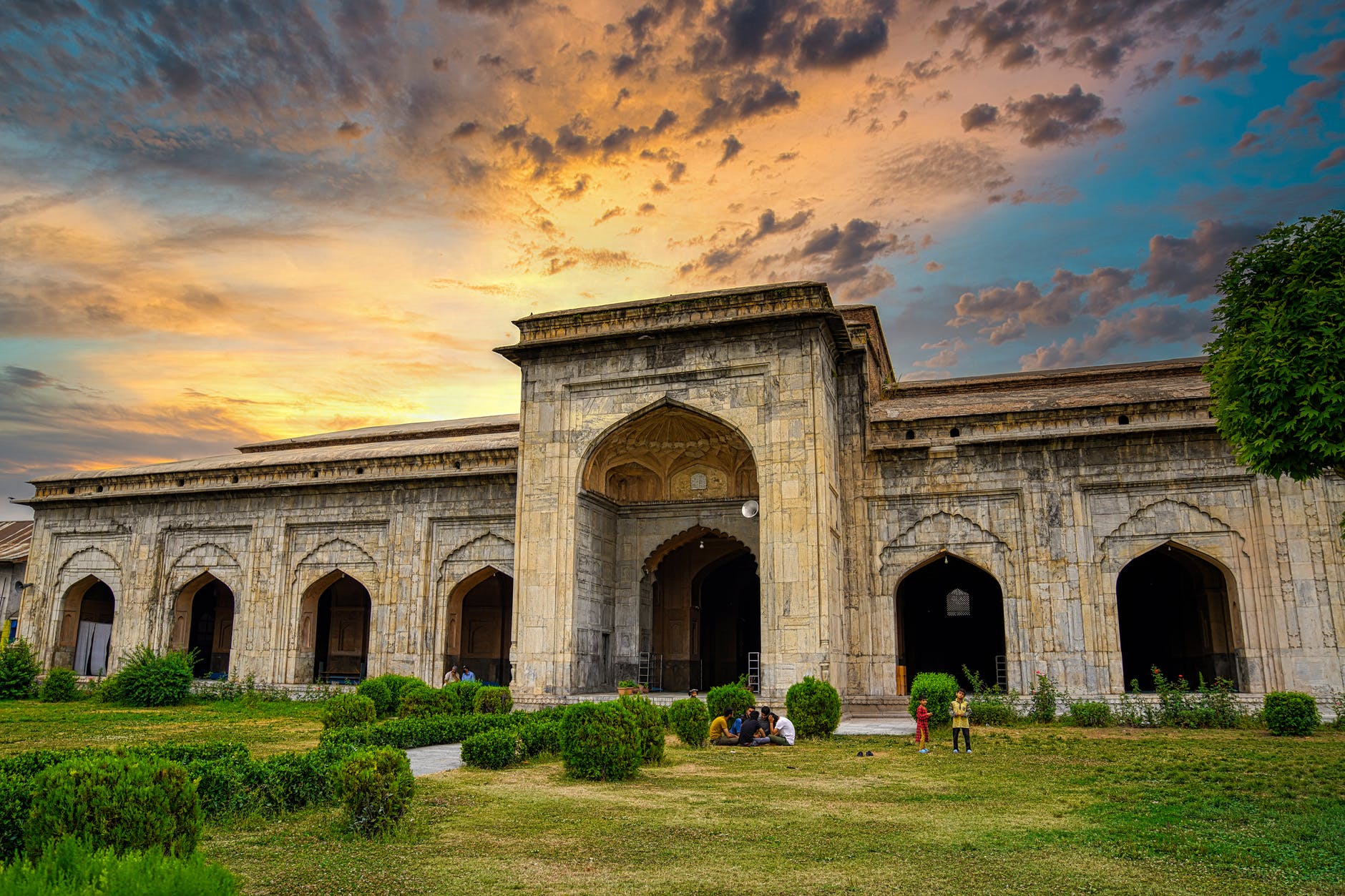 a picturesque shot of the pathar masjid